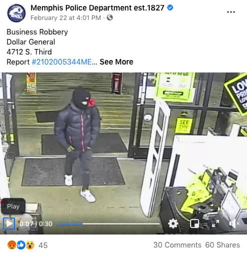 La policía busca a dos hombres que robaron en Dollar General usando un rifle de asalto semiautomático at Memphis Noticias | 2 La policía busca a dos hombres que robaron en Dollar General usando un rifle de asalto semiautomático Screen Shot 2021 02 25 at 1.14.23 AM
