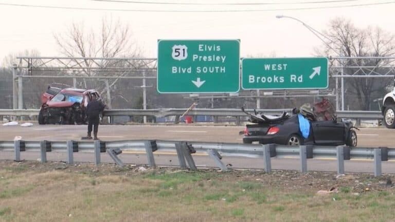 Autoridades de Memphis dicen que accidente de tránsito en I-55 que dejó dos muertos pudo haber sido intencional