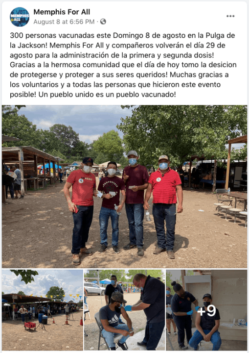 ESTE DOMINGO: Jornada de Vacunación en Los Cottonwood Apartments | by rodrigodominguez