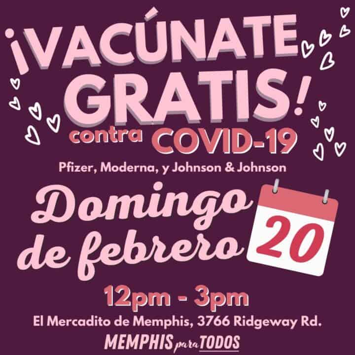 Módulo de vacunación en El Mercadito de Memphis el 20 de febrero del 2022 | Comunidad by rodrigodominguez
