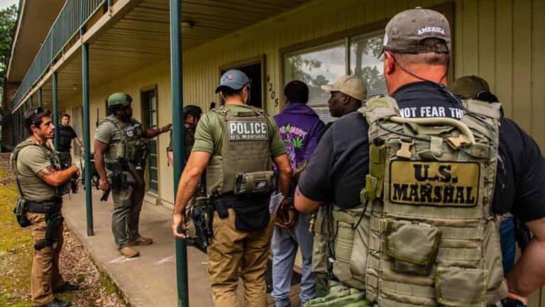 122 personas fueron arrestadas el la operación North Star (ONS) realizada por US Marshals en el Medio Sur