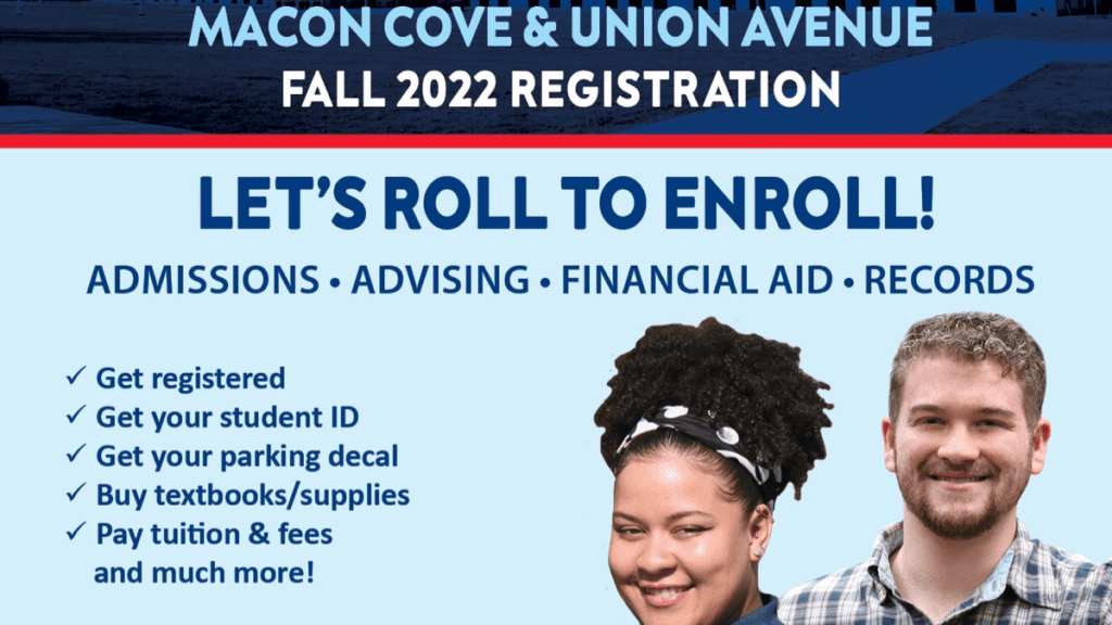 Southwest Tennessee Community College presenta Sábado Saluqi, un día de inscripción el 20 de agosto Evento de inscripciones para oton%CC%83o 2022 en Southwest Tennessee Community College