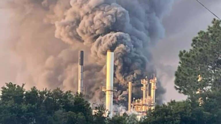Explosión, incendio reportado en Symrise Chemical Plant; alrededor de 100 hogares evacuados