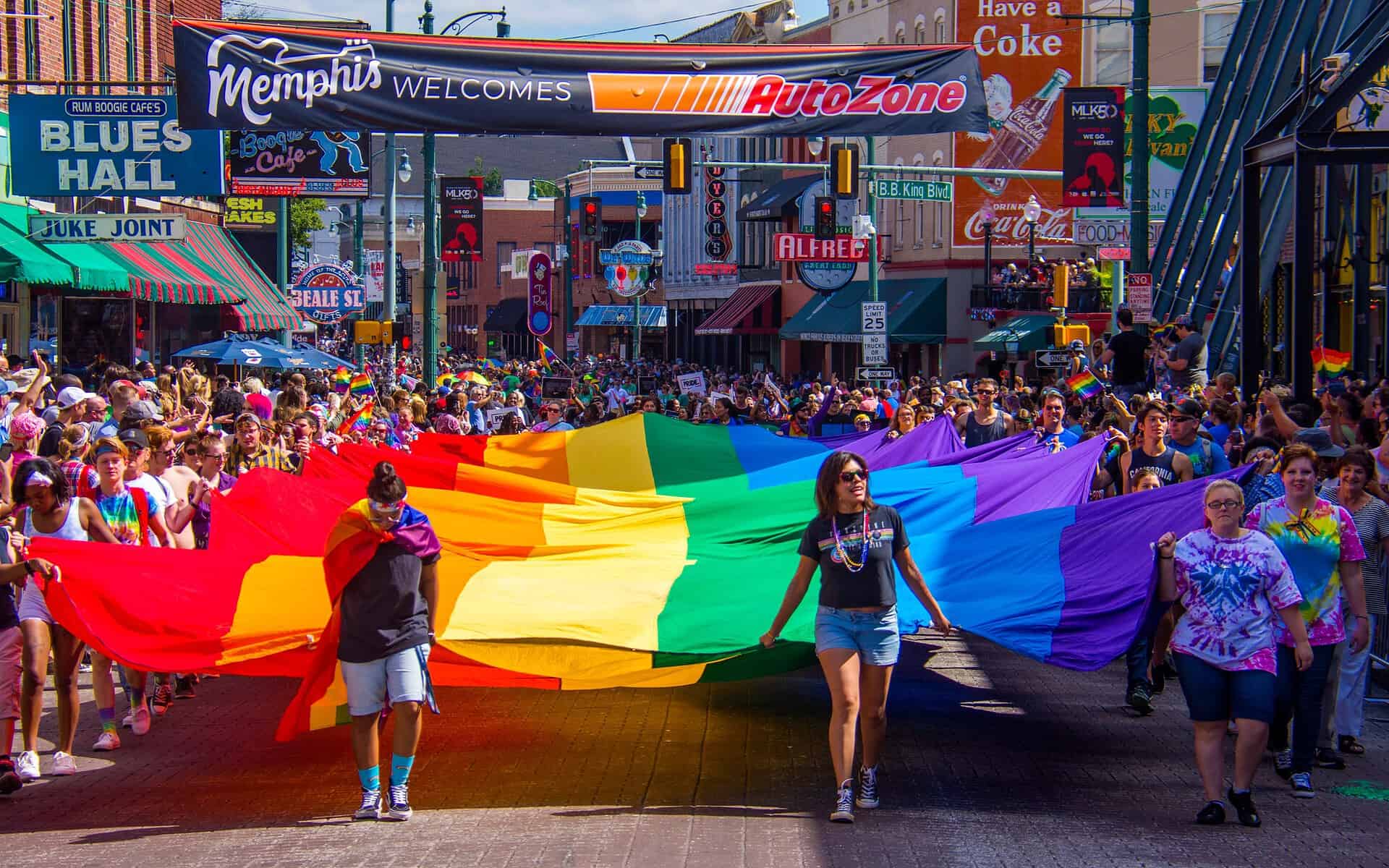 El Memphis Pride Fest, los organizadores esperan que miles de personas