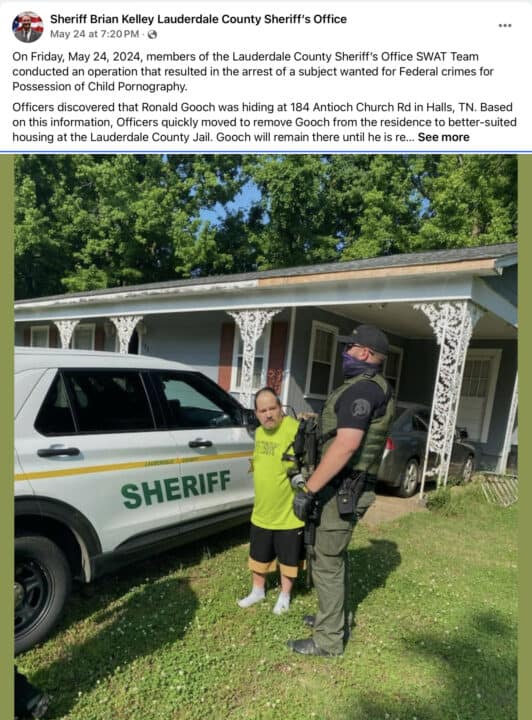 Hombre de Tennessee arrestado enfrenta cargos federales de pornografía infantil at Memphis Noticias | 1 Hombre de Tennessee arrestado enfrenta cargos federales de pornografía infantil Screenshot 2024 05 27 at 11.52.54%E2%80%AFPM