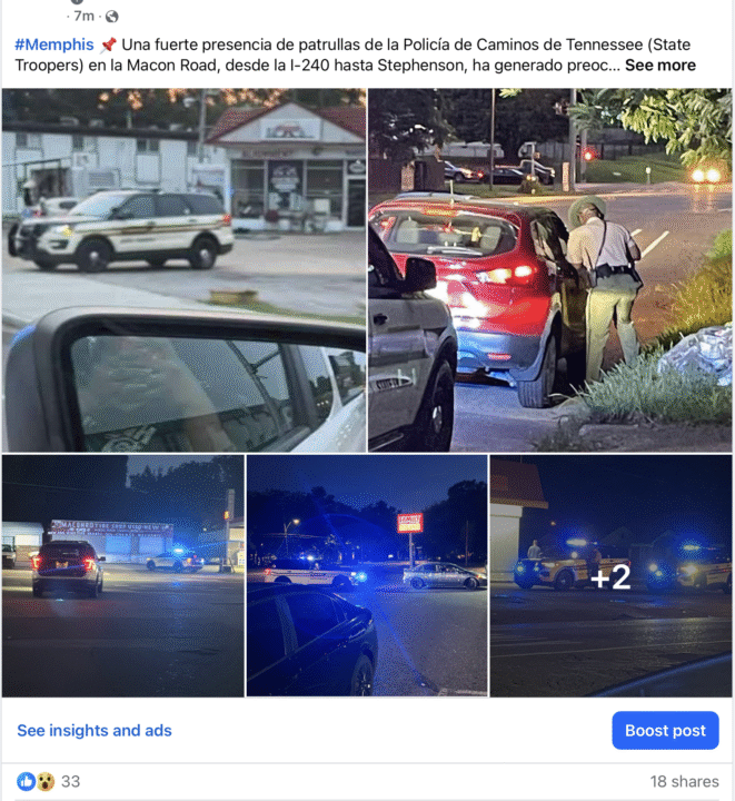 Fuerte presencia de State Troopers en Macon Rd genera alarma entre la comunidad hispana Screenshot 2025 05 28 at 9.53.59%E2%80%AFPM