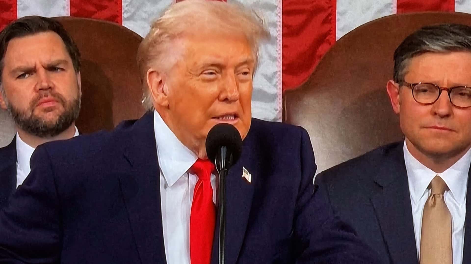 Las tres claves del discurso más largo de Trump ante la Nación