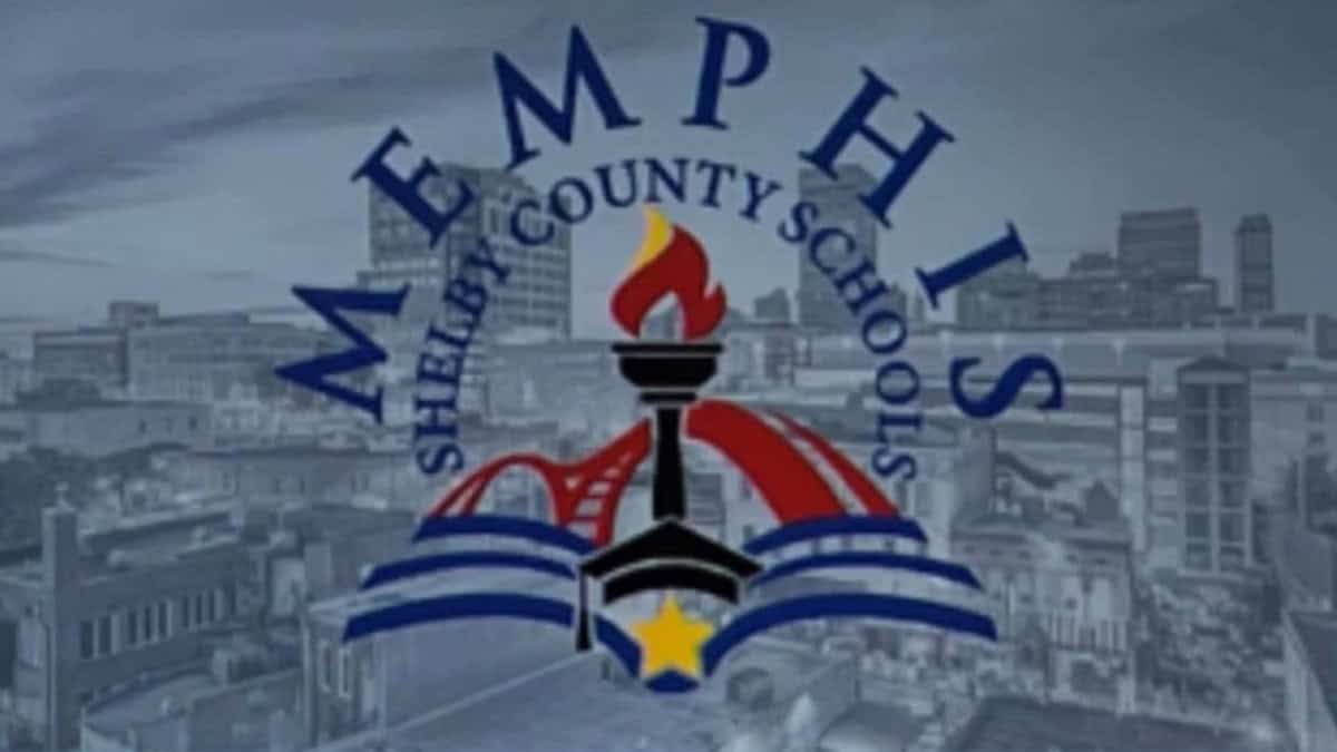 Logotipo de las Escuelas del Condado de Shelby en Memphis. — memphisnoticias.com