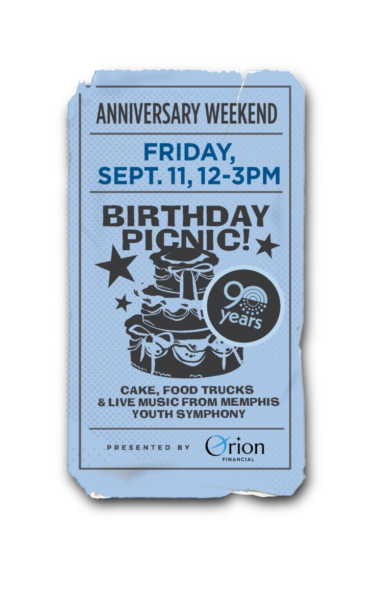 90th shellebration: picnic de cumpleaños con memphis youth symphony