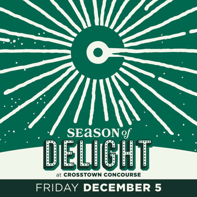 Delight: festival de encendido navideño en crosstown concourse
