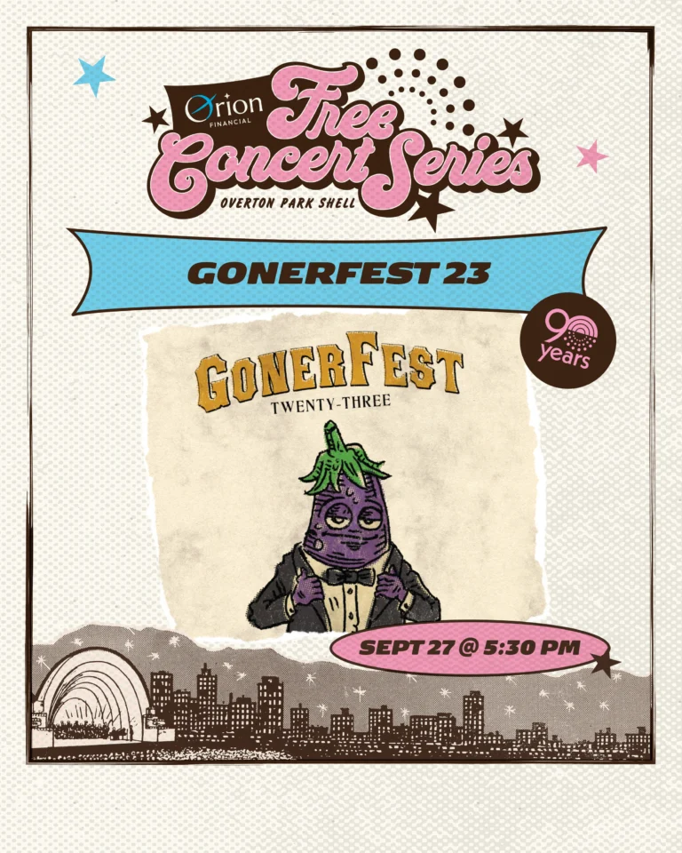 Concierto gratis en el shell: gonerfest 23