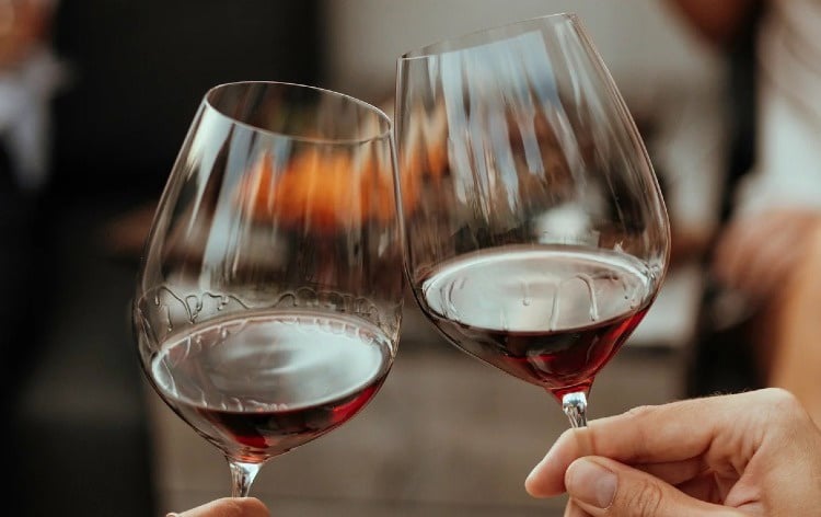 The shape of wine: riedel crystal