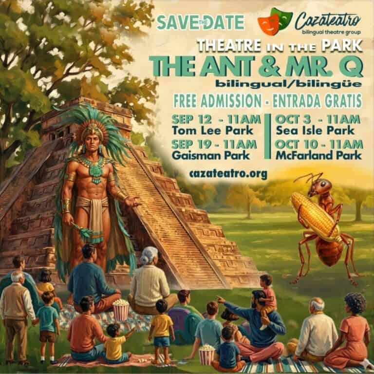 Events at Memphis Noticias | 29 Teatro en el Parque: La Hormiga y el Sr. Q / Theatre in the Park: The Ant & Mr. Q