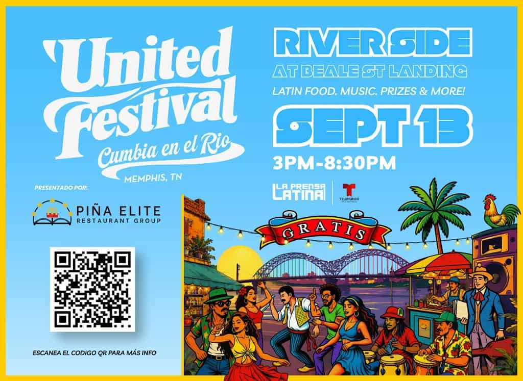 Personas disfrutando en el festival United en Memphis, en el río, en septiembre. — memphisnoticias.com