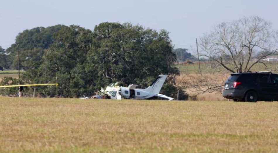 Accidente aereo en Texas-1