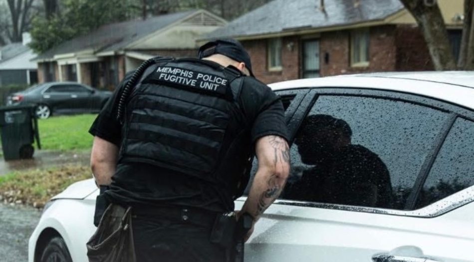 Agente de la unidad de fugitivos del departamento de policía de Memphis