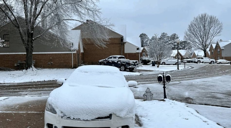 Calles congeladas en Memphis, TN, USA-2-8