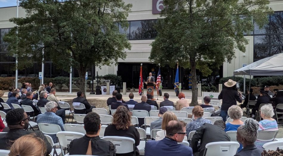 Ceremonia de inauguración de nueva sede del FBI en Memphis-1