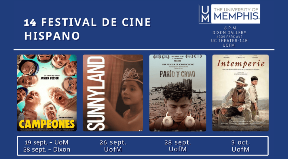Decimocuarto Festival de Cine Hispano de la Universidad de Memphis