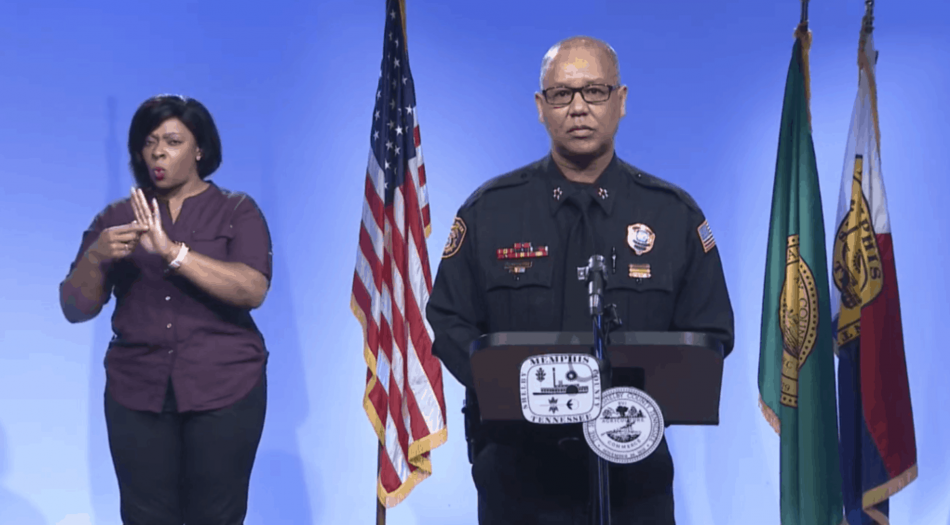 Director de la policia de Memphis Mike Rallings