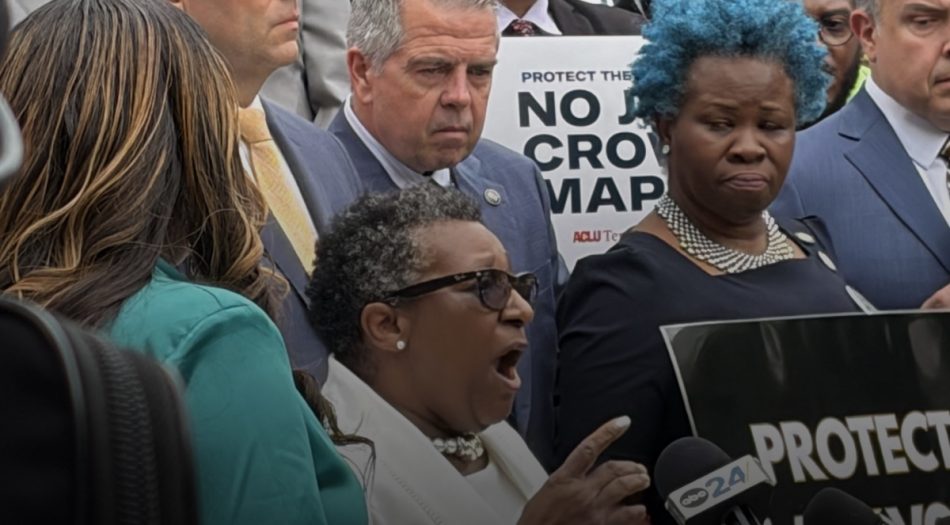 Legisladores demócratas en protesta en Nashville 2026